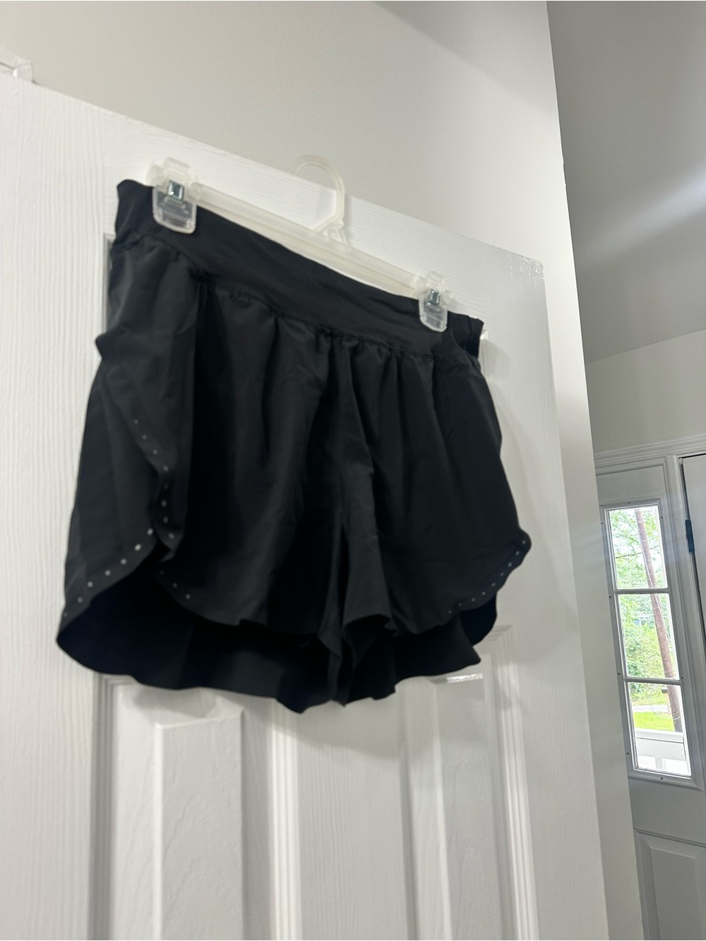 lululemon athletica Black Fast and Free Reflective Shorts